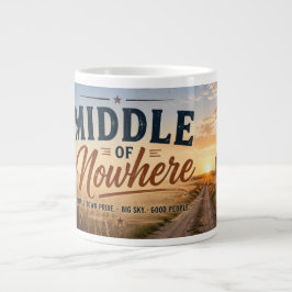Midden van Nergens Glasgow Montana Grote Koffiekop