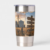 Midden van Niets Glasgow Montana Geïsoleerde Drinkbeker (Rechts)