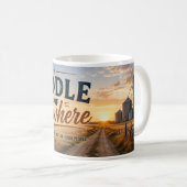 Midden van Niets Glasgow Montana Koffiemok (Voorkant rechts)