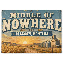Midden van Niets Glasgow Montana Prairie
