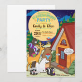 Midden van Nowhere Housewarming Party Invitation Kaart (Voorkant / Achterkant)