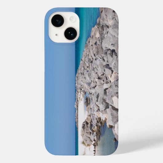 Midden van Shell Island Jetty iPhone Case (Achterkant)