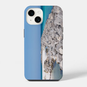 Midden van Shell Island Jetty iPhone Case 14 Hoesje