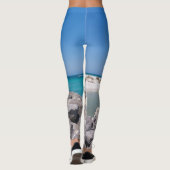 Midden van Shell Island Jetty Leggings (Achterkant)