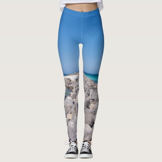 Midden van Shell Island Jetty Leggings (Voorkant)