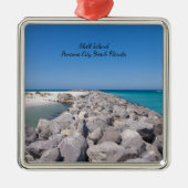 Midden van Shell Island Jetty Ornament Souvenir (Voorkant)