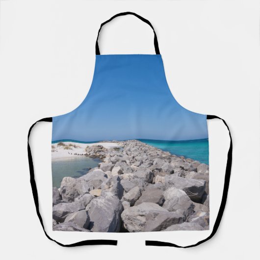 Midden van Shell Island Jetty Schort (Voorkant)