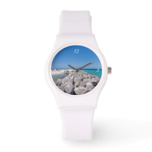 Midden van Shell Island Jetty Sportief horloge