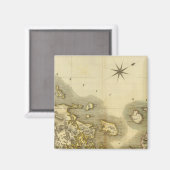 Midden westerne eilanden magneet (Voorkant / Achterkant)