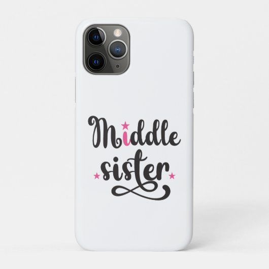 Midden zuster, Stars Case-Mate iPhone Case (Achterkant)