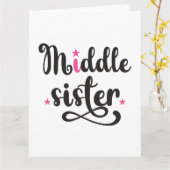 Midden zuster, Stars Kaart (Gele Bloem)