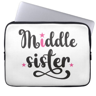 Midden zuster, Stars Laptop Sleeve