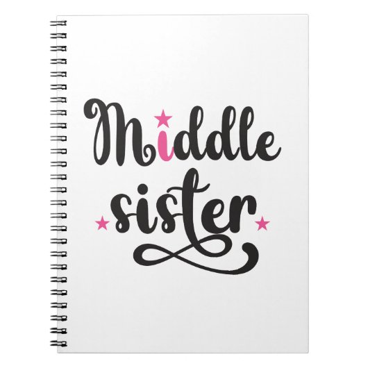 Midden zuster, Stars Notitieboek (Voorkant)
