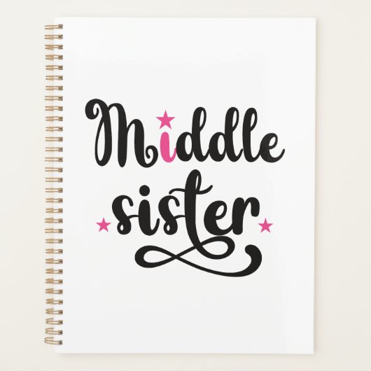 Midden zuster, Stars Planner (Voorkant)