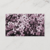 Middenband 035 - Kersenbloesem Visitekaartje (Achterkant)