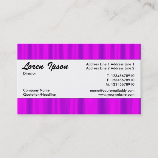 Middenband 086 visitekaartje (Voorkant)