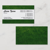 Middenband 08 - Groene aardtextuur Visitekaartje (Voorkant / Achterkant)