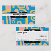 Middenband 5 — Abstract 170914 Visitekaartje (Voorkant / Achterkant)