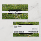 Middenband 5 Spots - Beemdbloemen Visitekaartje (Voorkant / Achterkant)