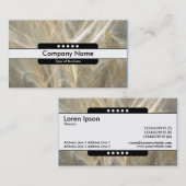 Middenband 5 Spots - Fractale vlam Visitekaartje (Voorkant / Achterkant)