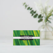 Middenband 5 Spots - Groene cascade Visitekaartje (Staand voorkant)