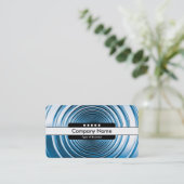 Middenband 5 Spots - Lange lente blauw Visitekaartje (Staand voorkant)