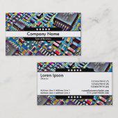 Middenband 5 Spots - Mooie circuits Visitekaartje (Voorkant / Achterkant)