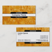 Middenband 5 spots - Wood 03 Visitekaartje (Voorkant / Achterkant)