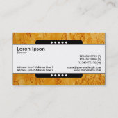 Middenband 5 spots - Wood 03 Visitekaartje (Achterkant)