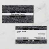 Middenband 5 Spots - Wooly Jumper 03 Visitekaartje (Voorkant / Achterkant)