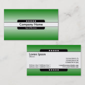 Middenband 5 vlekken - Horizon Glow 05 Visitekaartje (Voorkant / Achterkant)