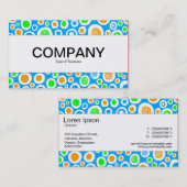 Middenband - Abstract 030413 Visitekaartje (Voorkant / Achterkant)