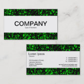 Middenband - Abstracte lijnen - groen Visitekaartje (Voorkant / Achterkant)