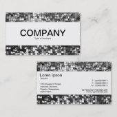 Middenband - Abstracte mozaïek Visitekaartje (Voorkant / Achterkant)