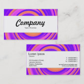 Middenband - Abstracte wervelkolom 250816 - 01c Visitekaartje (Voorkant / Achterkant)