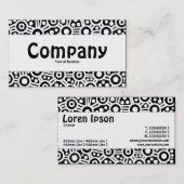 Middenband - Alien-circuits Visitekaartje (Voorkant / Achterkant)