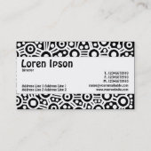 Middenband - Alien-circuits Visitekaartje (Achterkant)