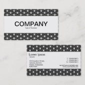 Middenband - Asanoha Pattern Visitekaartje (Voorkant / Achterkant)