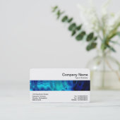 Middenband - Blauwe pool Visitekaartje (Staand voorkant)