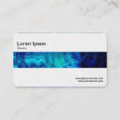 Middenband - Blauwe pool Visitekaartje (Achterkant)