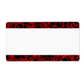 Middenband - Bubbelpatroon Etiket (Voorkant)