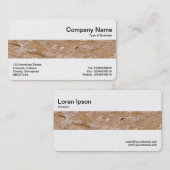 Middenband - Chipboard Visitekaartje (Voorkant / Achterkant)