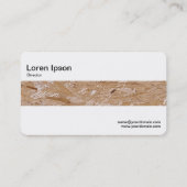 Middenband - Chipboard Visitekaartje (Achterkant)