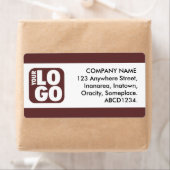 Middenband - Chocolade Etiket (Insitu)