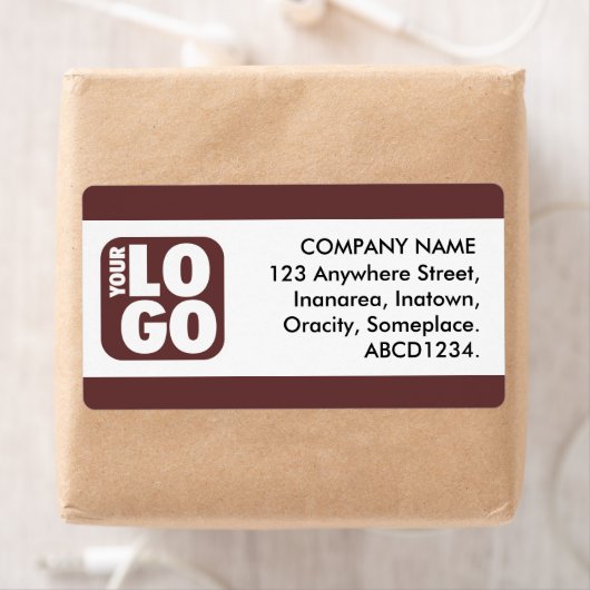 Middenband - Chocolade Etiket (Insitu)