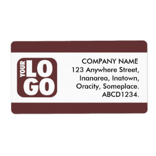 Middenband - Chocolade Etiket