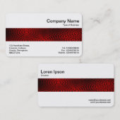 Middenband - Elektrisch Regenrood Visitekaartje (Voorkant / Achterkant)