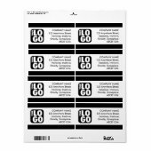 Middenband Etiket (Full Sheet)