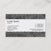 Middenband - Extreme halve toon Visitekaartje (Achterkant)