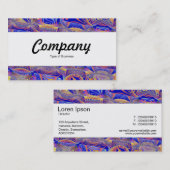 Middenband - Fractal Abstract 061012a Visitekaartje (Voorkant / Achterkant)